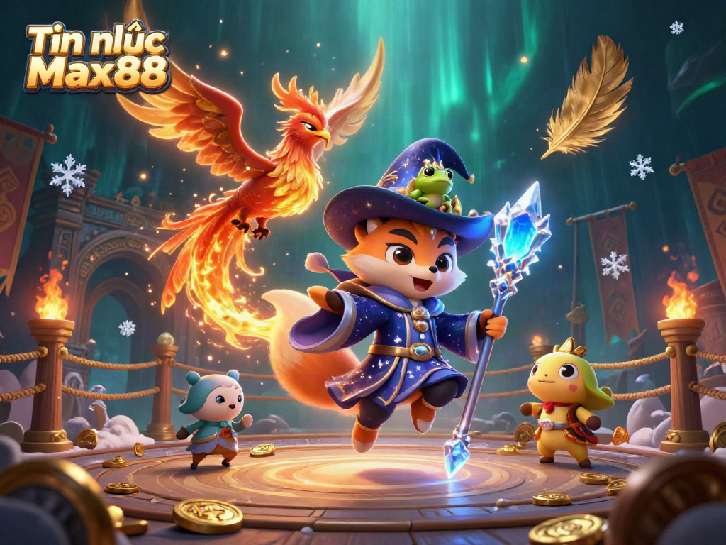 Experience thrilling games at Tin tức Max88 with wizards and golden treasures in dynamic fantasy settings.