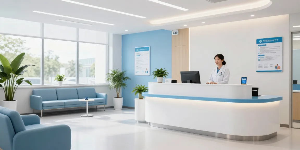 Akra Labs Shop für medizinische Dienstleistungen und Patientenversorgung in einer modernen Klinik.