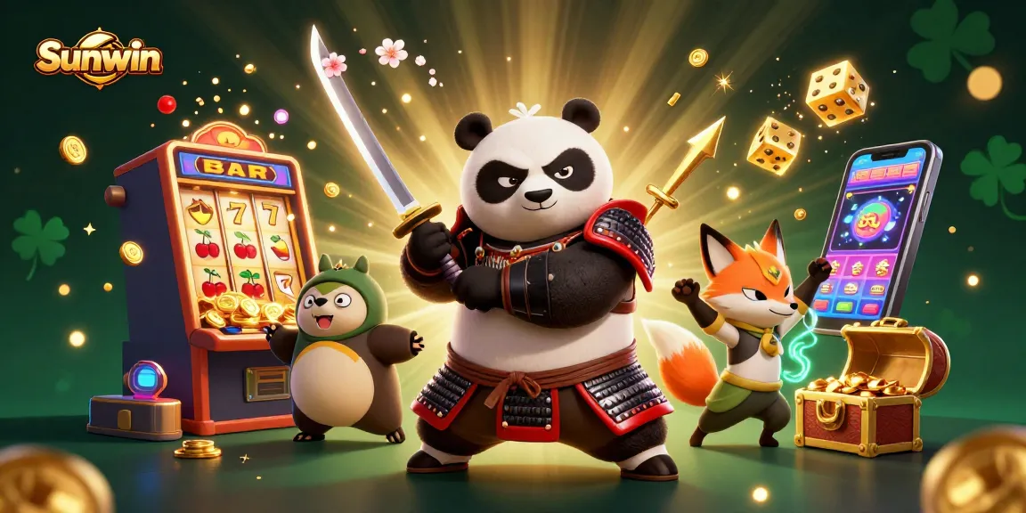 Win big at Sunwin with exciting 3D casino characters and dynamic gaming elements bursting with action.